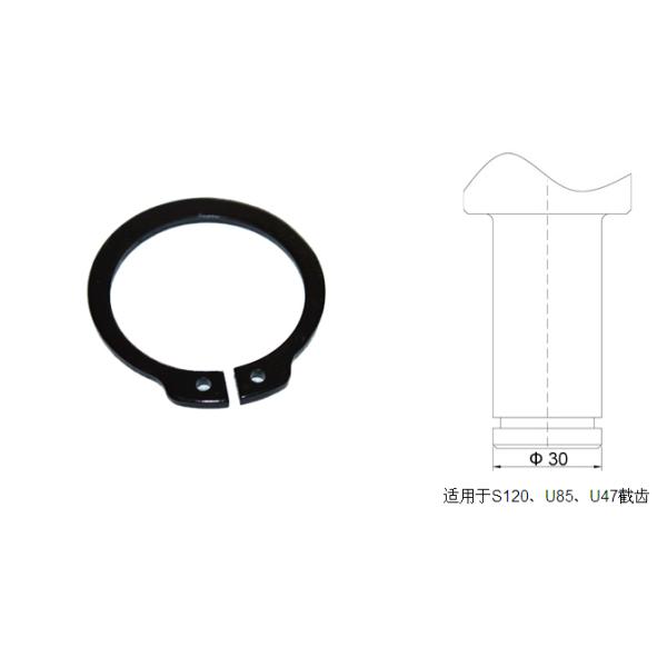 φ30截齒卡簧適用于S120、U82、U84、U85、U47截齒
